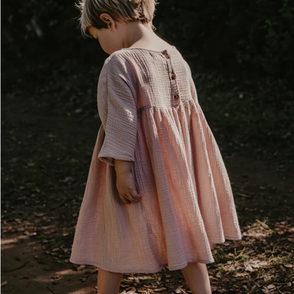 NWT The Simple Folk Muslin Dress 12/18m